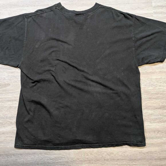 Vintage The Dark Knight Batman Mens XL Joker Serious Movie T Shirt Black Graphic - Picture 7 of 9